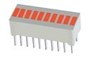Everlight Electronics-MV57164 LED 光棒、数组和条线图 LED Light Bar Uni-Color Red 630nm 20-Pin DIP
