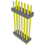 Conn Board Stacker HDR 12 POS 2.54mm Solder ST Top Entry Thru-Hole Bulk
