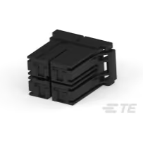 TE Connectivity-1-917807-2 Connector Discrete Wire Housing Conn Housing RCP 4 POS 10.16mm Crimp ST Cable Mount Black Bag