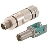 Conn M12 Circular SKT 8 POS ST Cable Mount 8 Terminal 1 Port