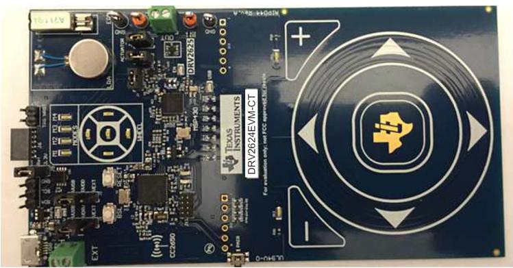 Texas Instruments-DRV2624EVM-CT Power Management Development Boards and Kits DRV2624 Motion Motor Control Evaluation Board