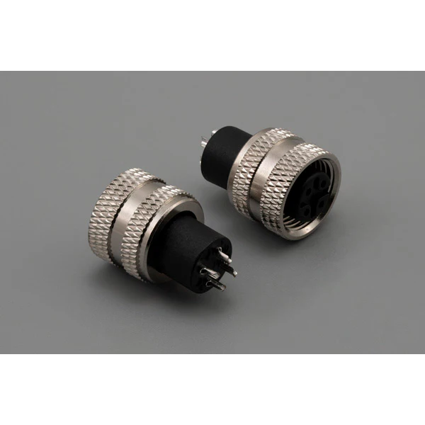 Tensility International-50-00952 Steckverbinder, rund Conn M12 Circular SKT 4 POS Solder Cup ST Cable Mount 4 Terminal 1 Port