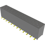 Conn Socket Strip SKT 24 POS 2.54mm Solder ST Top Entry SMD Tube