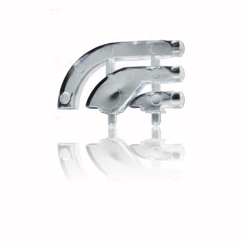 Visual Communications-7511B11 Conduits lumineux DEL LED Light Pipe Rectangular Right Angle Clear Rigid Bag