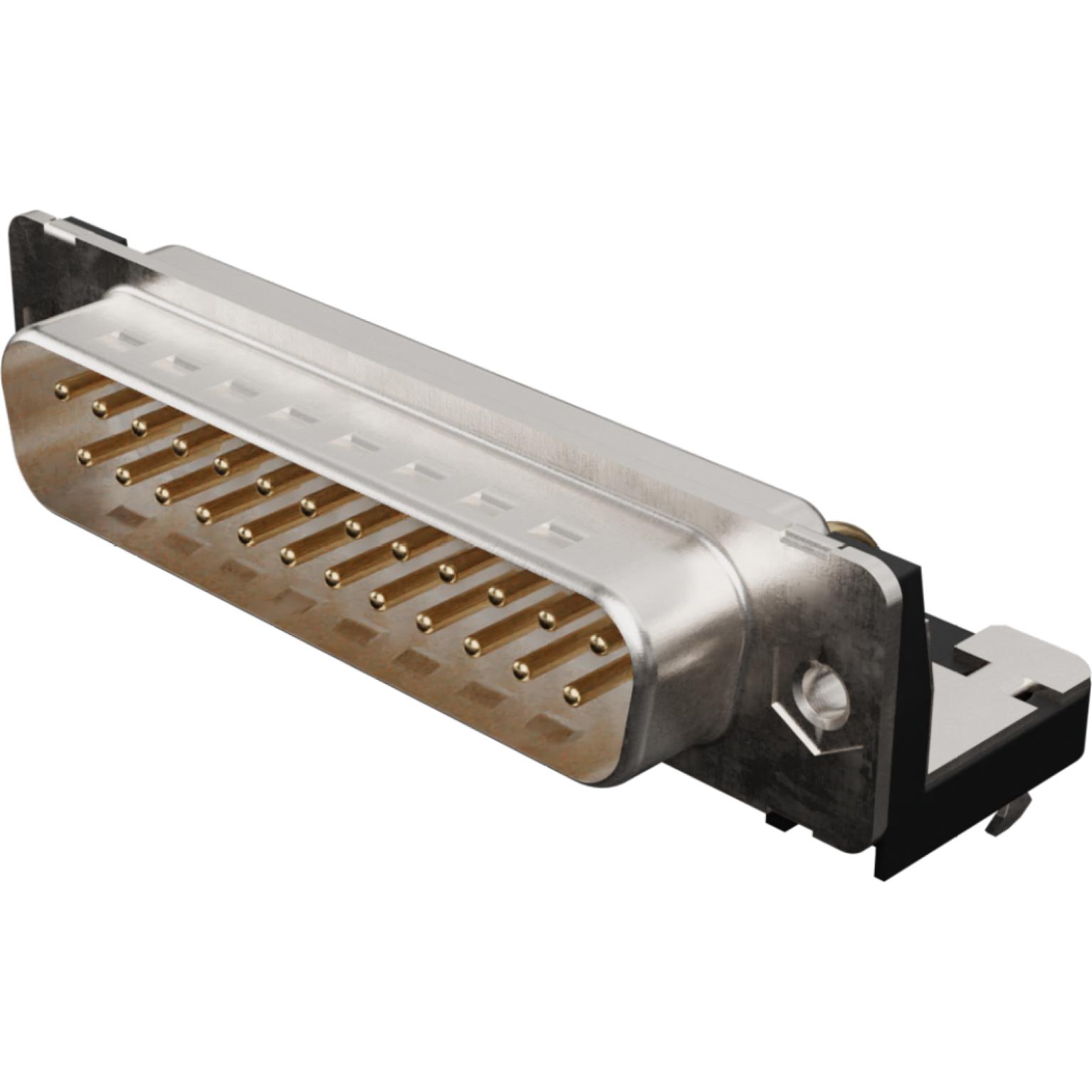 Molex-173109-1903 Steckverbinder, D-Sub Conn D-Sub M 25 POS 1.38mm Solder RA Thru-Hole 25 Terminal 1 Port Carton