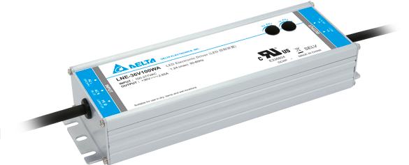 Delta Electronics-LNE-36V100WAAA LED 电源 AC/DC LED Power Supply 95.4W Single