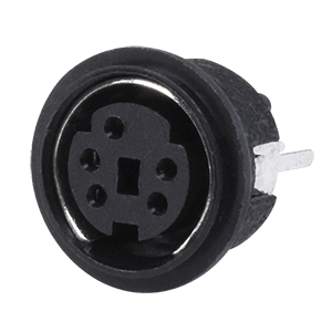 Same Sky (formerly CUI Devices)-MD-50SV Connecteur circulaire Conn Circular DIN SKT 5 POS Solder ST Thru-Hole 5 Terminal 1 Port