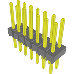 Conn Unshrouded Header HDR 14 POS 2.54mm Solder ST Top Entry Thru-Hole Bulk