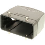 Hood 90° 16 Shell Size Polyester Powder Die Cast Aluminum GWconnect®