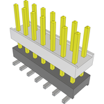 Conn Board Stacker HDR 14 POS 2.54mm Solder ST Top Entry SMD Tube
