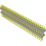 Conn Board Stacker HDR 60 POS 2mm Solder ST Top Entry Thru-Hole Bulk