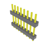 Conn Board Stacker HDR 8 POS 2.54mm Solder ST Top Entry Thru-Hole Bulk