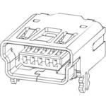 Amphenol Communications Solutions-GMSB0522152Y5EU Connector USB Conn Mini USB 2.0 Type B RCP 5 POS 0.8mm Solder RA Thru-Hole 5 Terminal 1 Port Tray