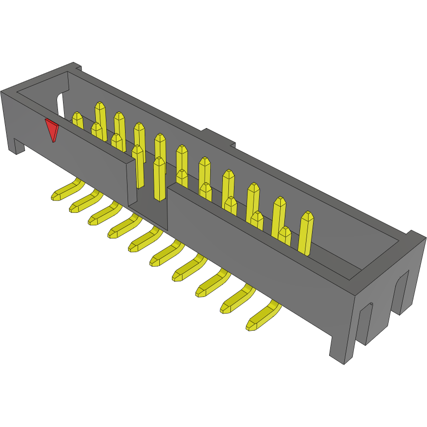 Samtec-ETMM-110-02-L-D-SM Steckverbinderleisten und Leiterplattenbuchsen Conn Shrouded Header (4 Sides) HDR 20 POS 2mm Solder ST SMD Tube