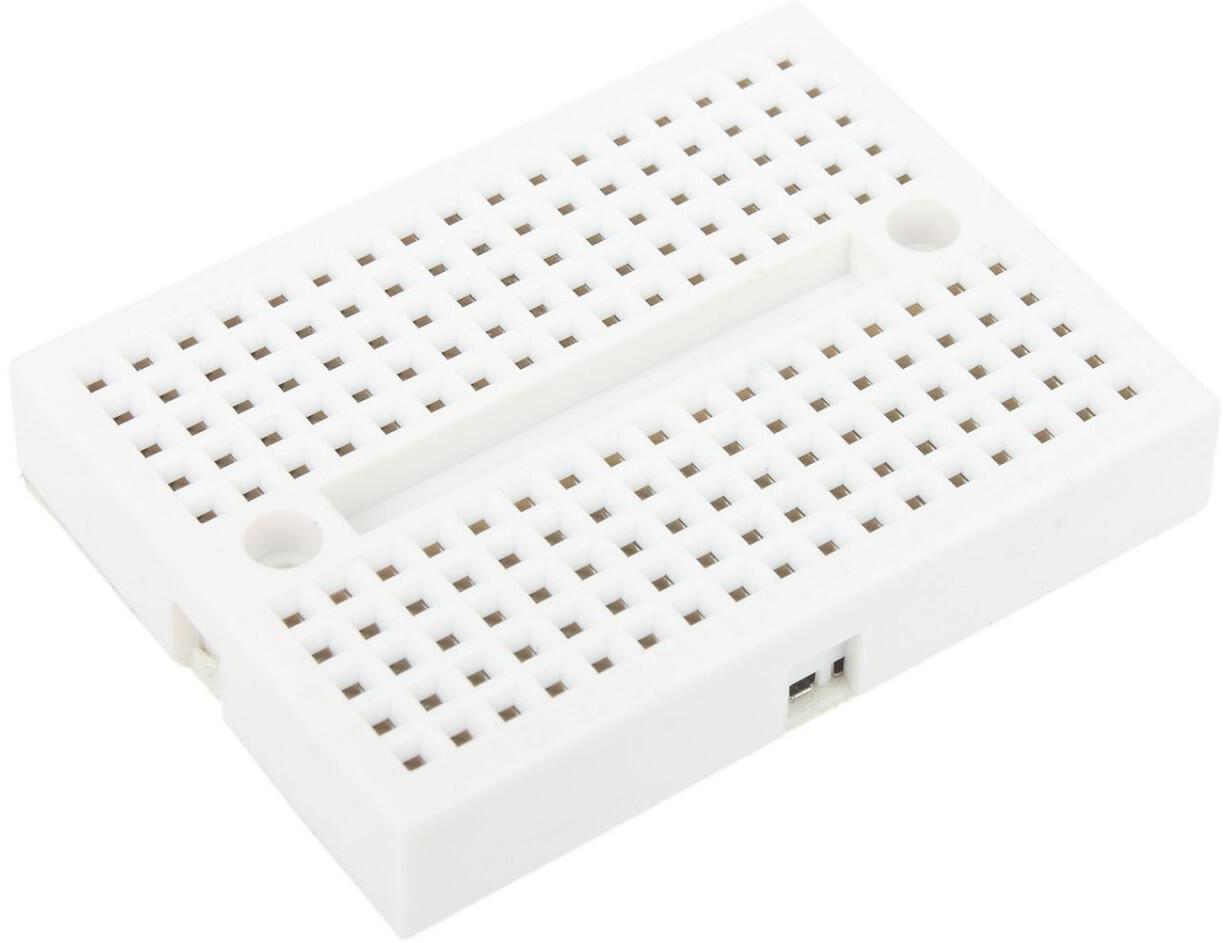 MikroElektronika-MIKROE-1139 null White Plastic 170 Tie Point Breadboard