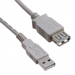Assmann WSW components, Inc-AK669/2-18 Cable Assembly USB Cable Assembly 1.8m USB Type A to USB Type A F-M 24AWG/28AWG