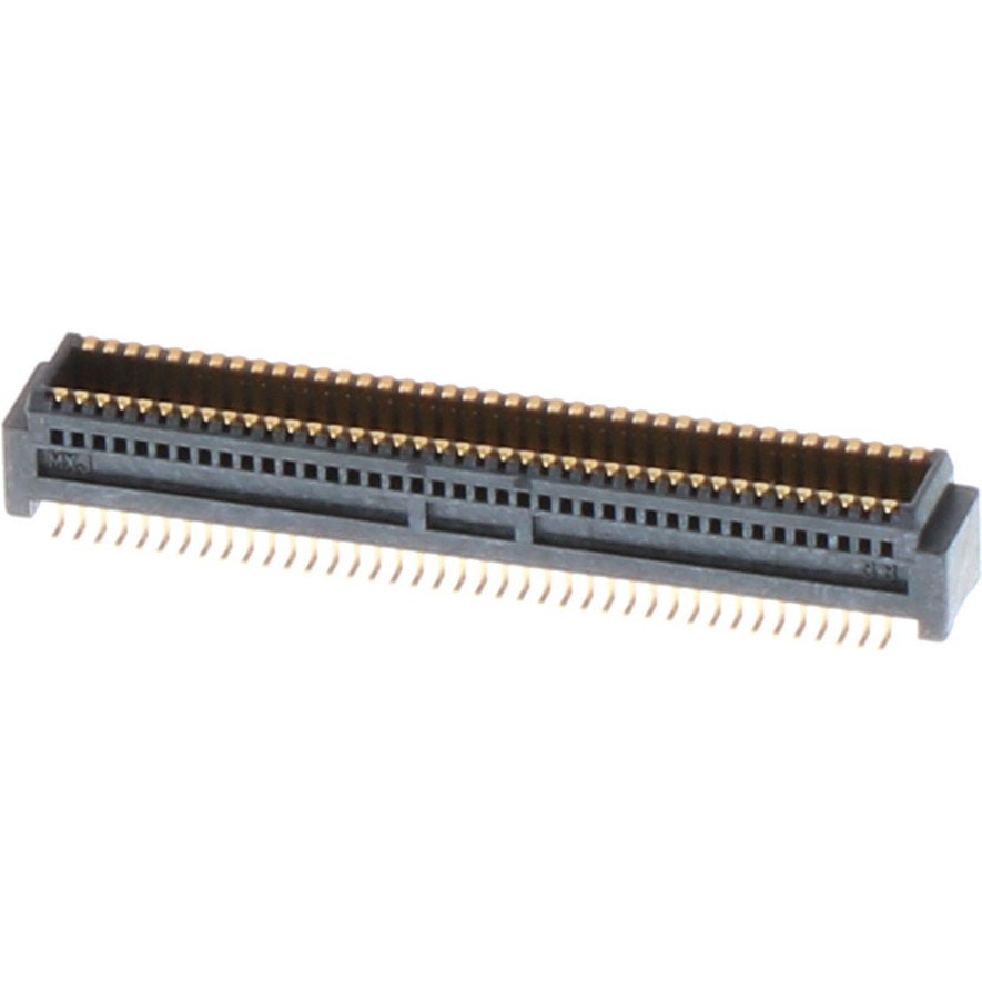 Molex-53916-0808 连接器插头及 PCB 插座 Conn Board to Board HDR 80 POS 0.5mm Solder ST SMD SlimStack T/R