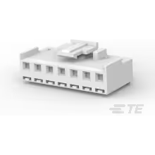 TE Connectivity-1744416-7 Einzeladersteckverbinder, Gehäuse Conn Housing RCP 7 POS 3.96mm Crimp ST Cable Mount Natural Bag