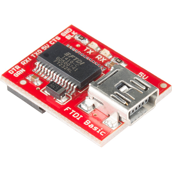 SparkFun Electronics-DEV-09716 Development Kits and Tools FTDI BASIC BREAKOUT
