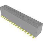 Conn Socket Strip SKT 32 POS 1.27mm Solder ST Top Entry SMD Tube