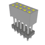 Conn Wire to Board HDR 10 POS 2.54mm Solder ST Top Entry Thru-Hole Mini Mate® Tube