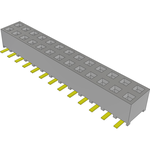 Samtec-SMM-113-02-L-D Steckverbinderleisten und Leiterplattenbuchsen Conn Socket Strip SKT 26 POS 2mm Solder ST Top Entry SMD TIGER EYE™ Tube