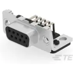 Conn D-Sub SKT 9 POS 1.37mm Solder RA Thru-Hole 9 Terminal 1 Port Tray