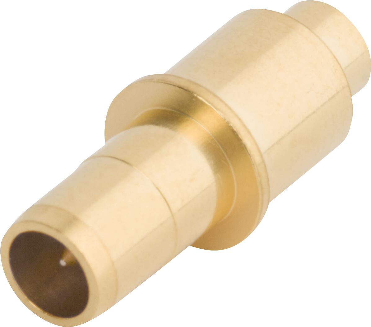 Amphenol SV Microwave-SF9421-6000 RF-Steckverbinder Conn BMA 0Hz to 18GHz 50Ohm Solder ST Cable Mount PL Gold Over Nickel Tray