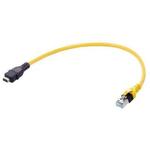 Cable Assembly Round Copper Cable 1.91m 26AWG IX Industrial Type A to RJ-45 8 to 8 POS M-M IDT-IDT