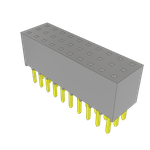 Conn Socket Strip SKT 30 POS 2.54mm Solder ST Top Entry Thru-Hole Bulk