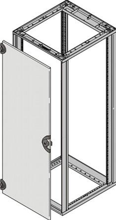 Schroff GmbH-26230024 null Steel door opening angle, RAL 7035, 20 U x 553 mm