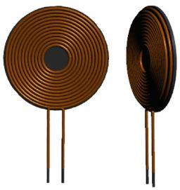 Abracon-AWCCA-RX350300-101 Wireless Charging Coils Wireless Charging Coil Receiver 25uH 10% 100KHz 0.17OhmDCR 85Q-Factor Through Hole