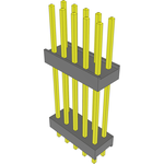 Conn Board Stacker HDR 10 POS 2.54mm Solder ST Top Entry Thru-Hole Bulk