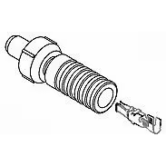 TE Connectivity-863103-1 Steckverbinder Conn LGH PL 1 POS ST 1 Terminal 1 Port Package