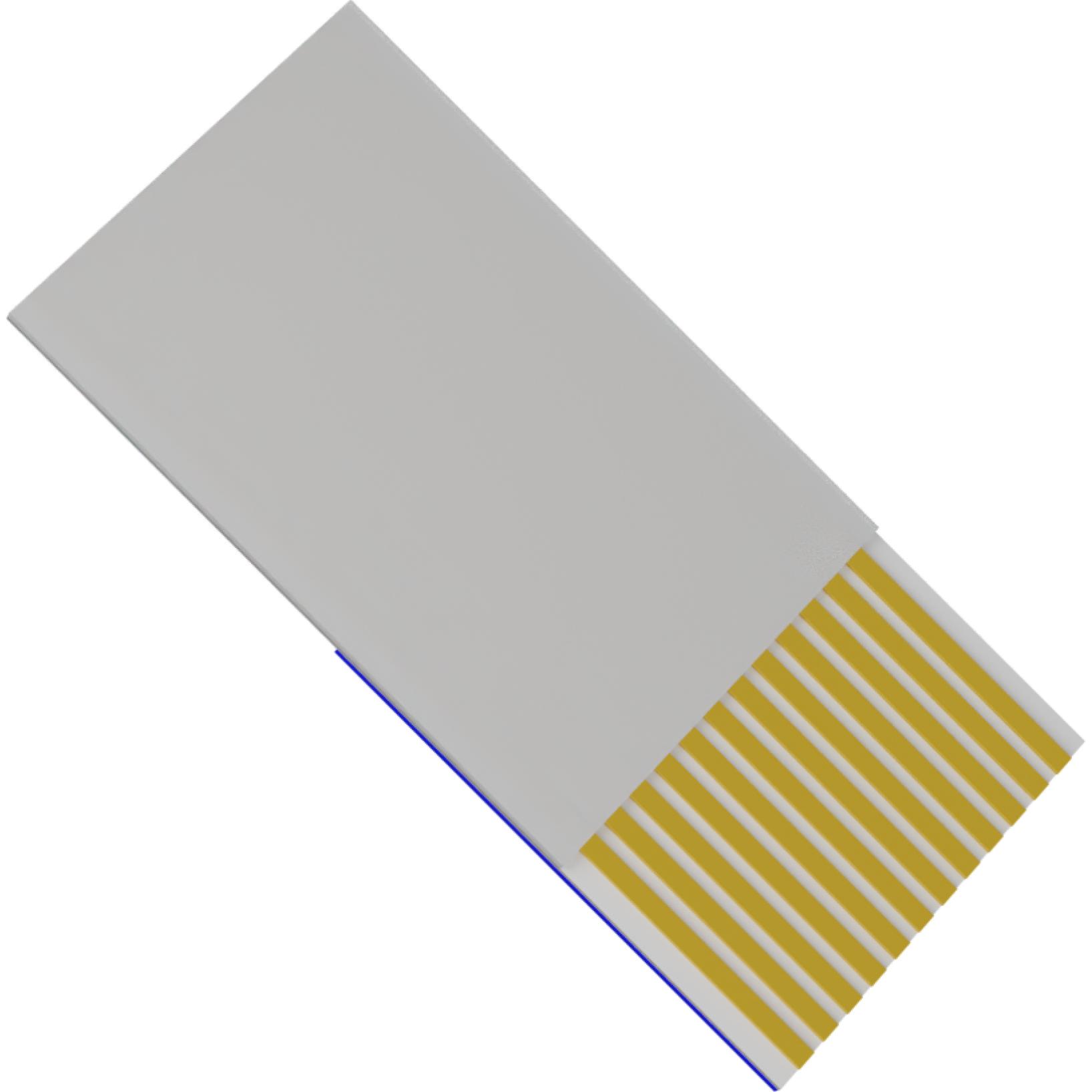 Molex-0150200120 Montaje de cables de cinta/plano Cable Assembly 0.051m 33AWG 0.5mm 12 to 12 POS FFC Jumper to FFC Jumper M-M Premo-Flex™FFC Jumper Bag