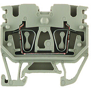 Weidmuller-1712780000 Steckverbinder, Klemmenblöcke Conn Feed-Through Terminal Block 4 POS Tension Clamp ST T DIN Rail 20A