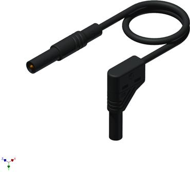 SKS Kontakttechnik-MLS WG 502,5 BLACK Prüf- und Messzubehör Test Measuring leads