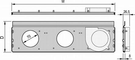 Schroff GmbH-24572411 null Radial fan unit for Case