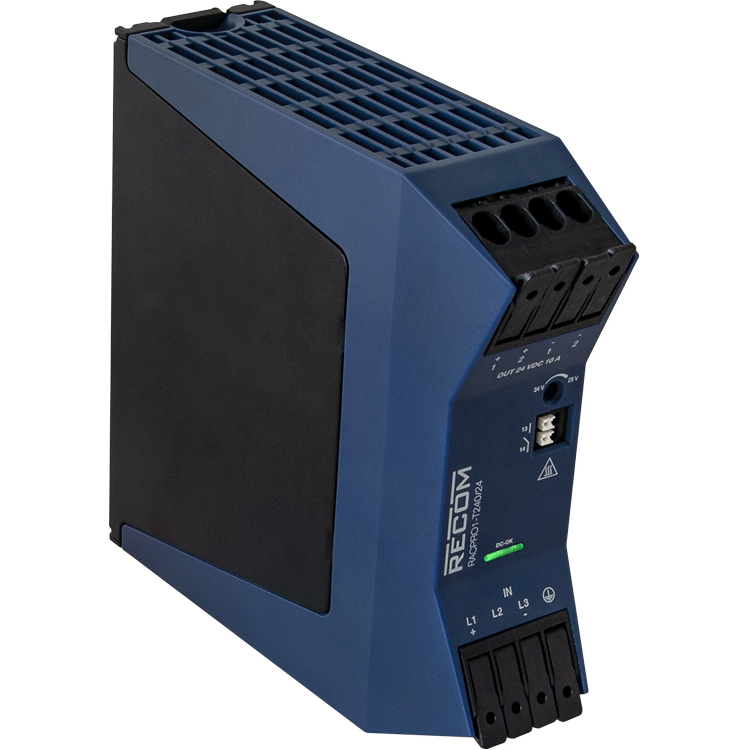RECOM Power-RACPRO1-T240/24 AC-DC-Spannungsversorgung AC/DC Power Supply Single-OUT 24V 10A 240W Box