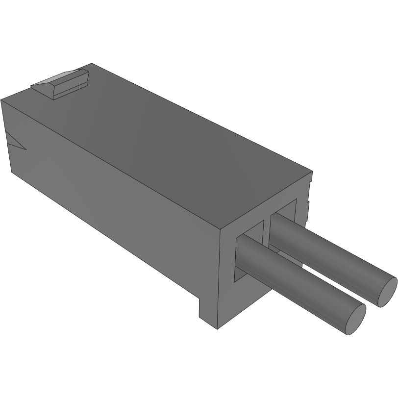 Samtec-MMTS-02-24-L-40.00-S Andere Kabelbaugruppen Cable Assembly Discrete Wire 1.016m 24AWG Wire to Wire 2 POS HDR Crimp MINI MATE® Layer