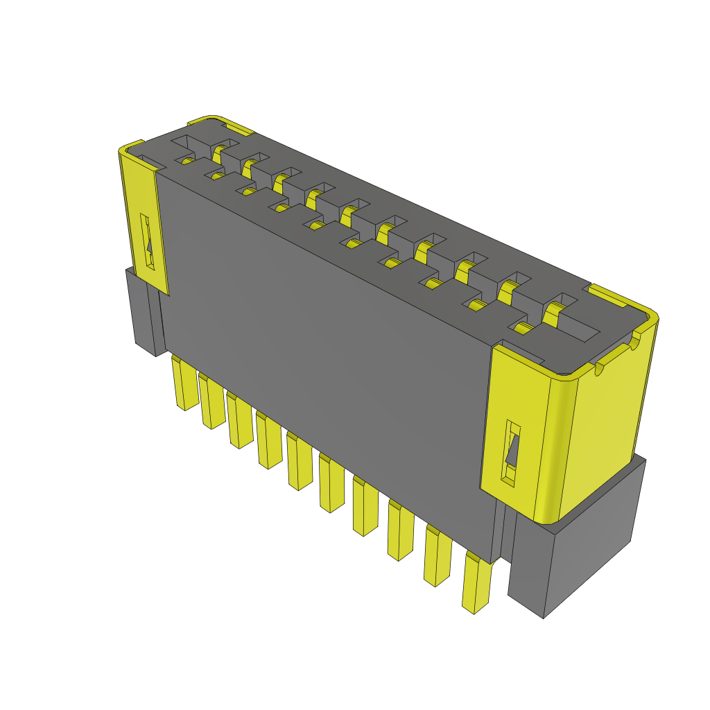 Samtec-FC1-10-02-T-WT-TR Raccordement FCC-FPC Conn FFC Connector SKT 10 POS 1mm Solder RA SMD T/R