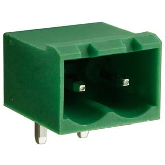 CamdenBoss Ltd-CTBP9358/2 Steckverbinderleisten und Leiterplattenbuchsen Conn Shrouded Header (4 Sides) M 2 POS 5.08mm Solder RA Side Entry Thru-Hole