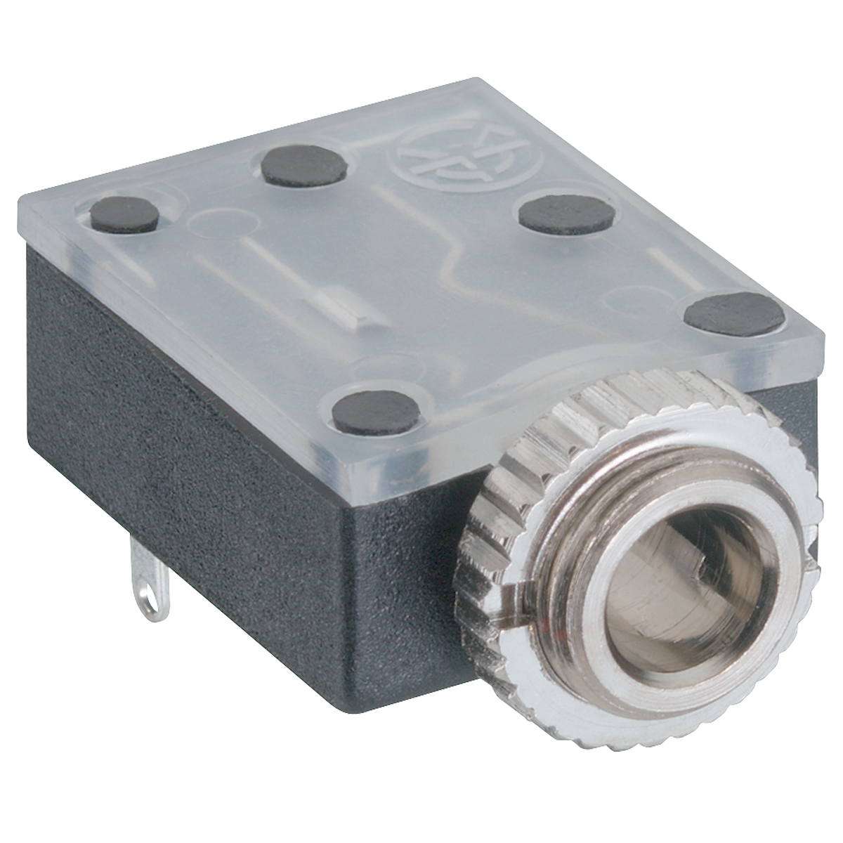 Lumberg-1503 17 Raccordement audio et vidéo Conn 3.5MM Stereo Jack F 3 POS Solder RA Thru-Hole 5 Terminal 1 Port