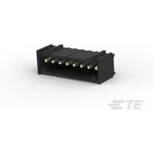 TE Connectivity-2-647123-8 Connector Headers and PCB Receptacles Conn Shrouded Header (4 Sides) M 8Power POS 3.96mm Solder ST Top Entry Thru-Hole Package