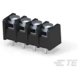 TE Connectivity-4DB-P108-04 Steckverbinder, Klemmenblöcke Conn Barrier Strip 4 POS 8.26mm Solder ST Thru-Hole 20A/Contact Package