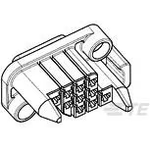 Conn Housing RCP 10 POS 7mm Crimp ST Cable Mount Black