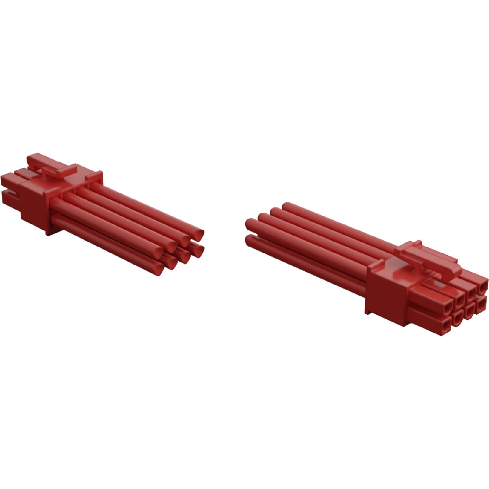 Molex-2261961083 Andere Kabelbaugruppen Cable Assembly UL 1007 OTS Discrete Wire 0.3m 16AWG Mini-Fit Versa Color to Mini-Fit Versa Color 8 to 8 POS (2)F Crimp/Compression Bag