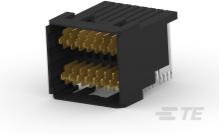 TE Connectivity-1892733-2 Backplane connettore Conn Backplane HDR 16 POS 2mm Press Fit RA Thru-Hole Tube