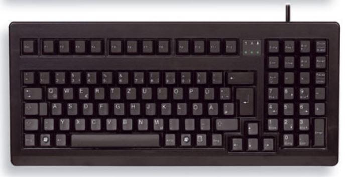 Cherry Americas-G80-1800LPCEU-2 Teclados numéricos y teclados Keyboard 104