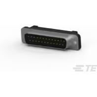 TE Connectivity-1658608-2 D-超小型连接器 Conn D-Sub PIN 25 POS 1.38mm IDT RA Cable Mount 25 Terminal 1 Port Tube